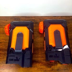 NERF‎ Super Soaker Thunderstorm Ammo Water Clip Magazine 2010 Hasbro Lot (2)